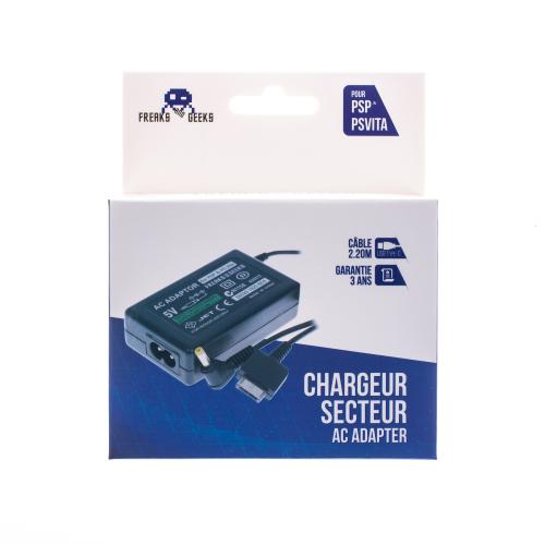 CHARGEUR AC 12/24V SONY 2.1A AVEC CABLE PSP ET PS VITA 1M 3513764486715 CHARGEUR AC 12/24V SONY 2.1A AVEC CABLE PSP ET PS VITA 1M 3513764486715