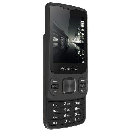 Konrow Slider - Téléphone Coulissant - Ecran 2.4'' - Double Sim
