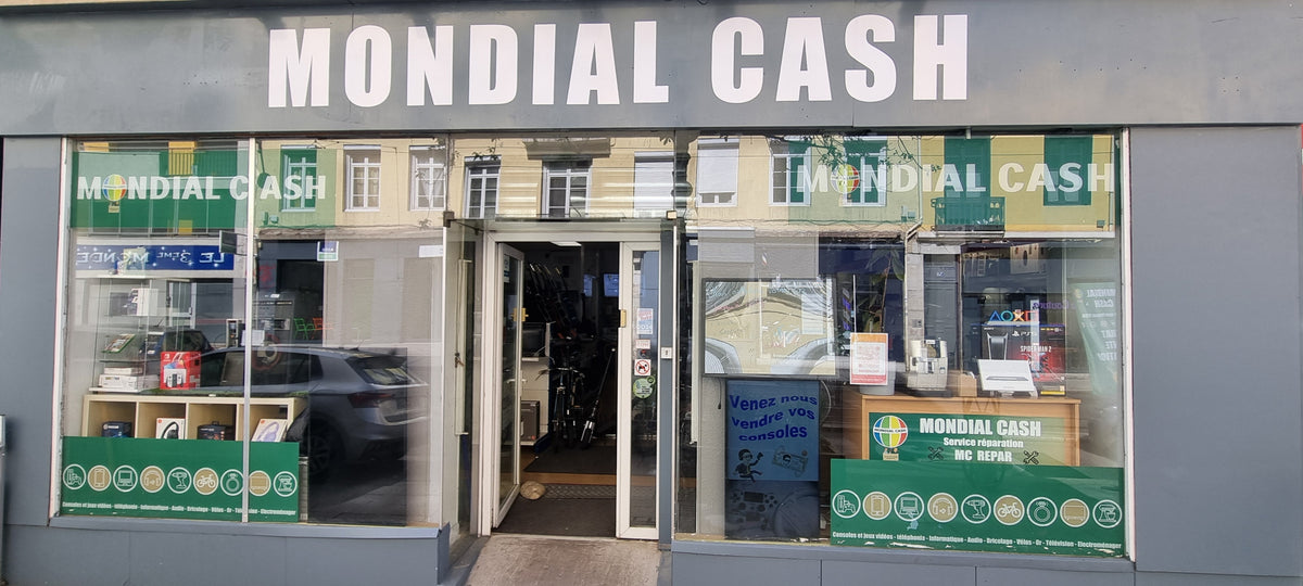 Boutique MONDIAL CASH, 37 rue Charles de Gaulle à Saint-Étienne