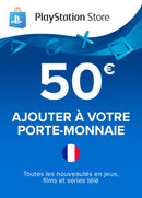 Carte PSN - Fond pour porte monnaie playstation