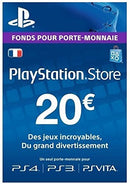 Carte PSN - Fond pour porte monnaie playstation